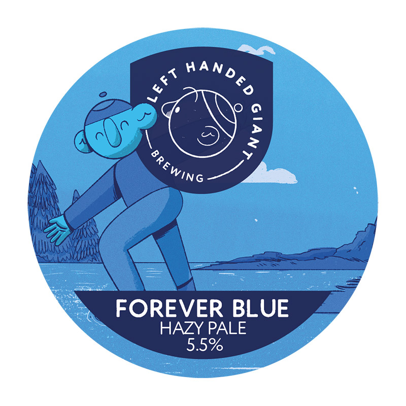 Left Handed Giant Forever Blue Hazy Pale Ale 30L Keg