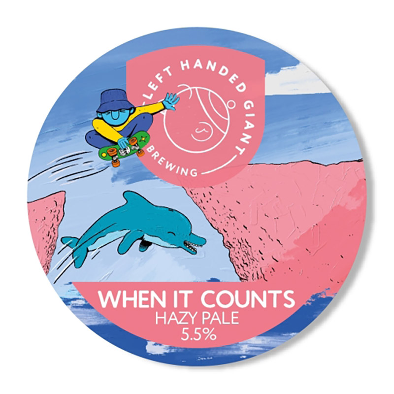 Left Handed Giant When It Counts Hazy Pale Ale 30L Keg