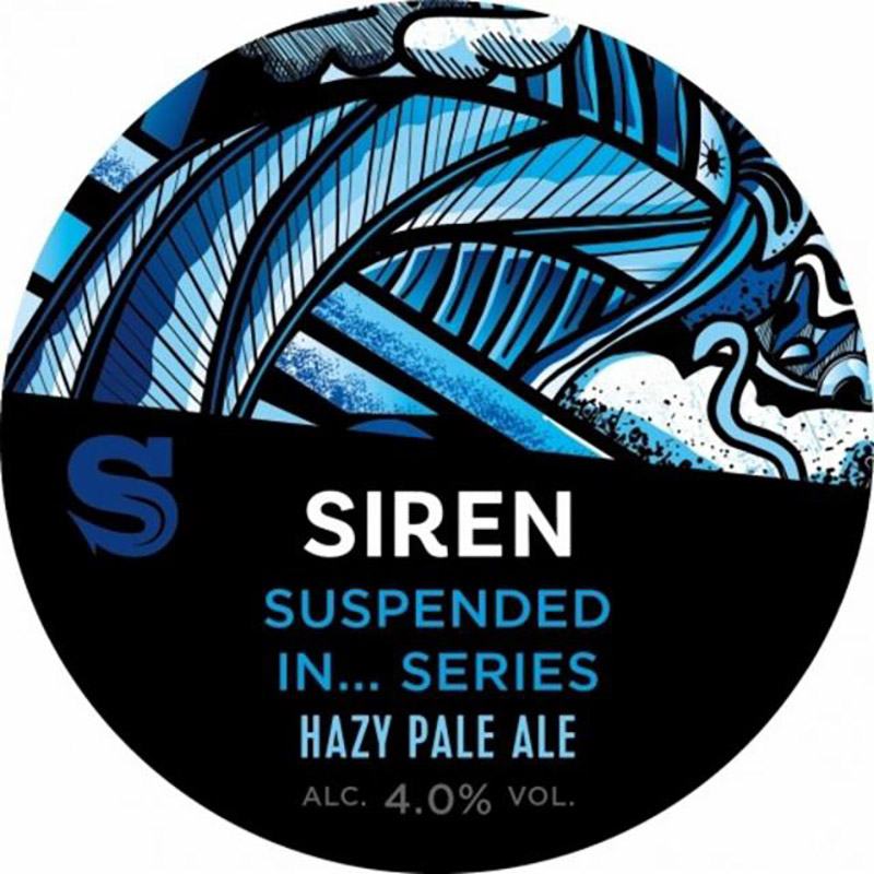 Siren Suspended in Sabro Single Hop Hazy Pale Cask