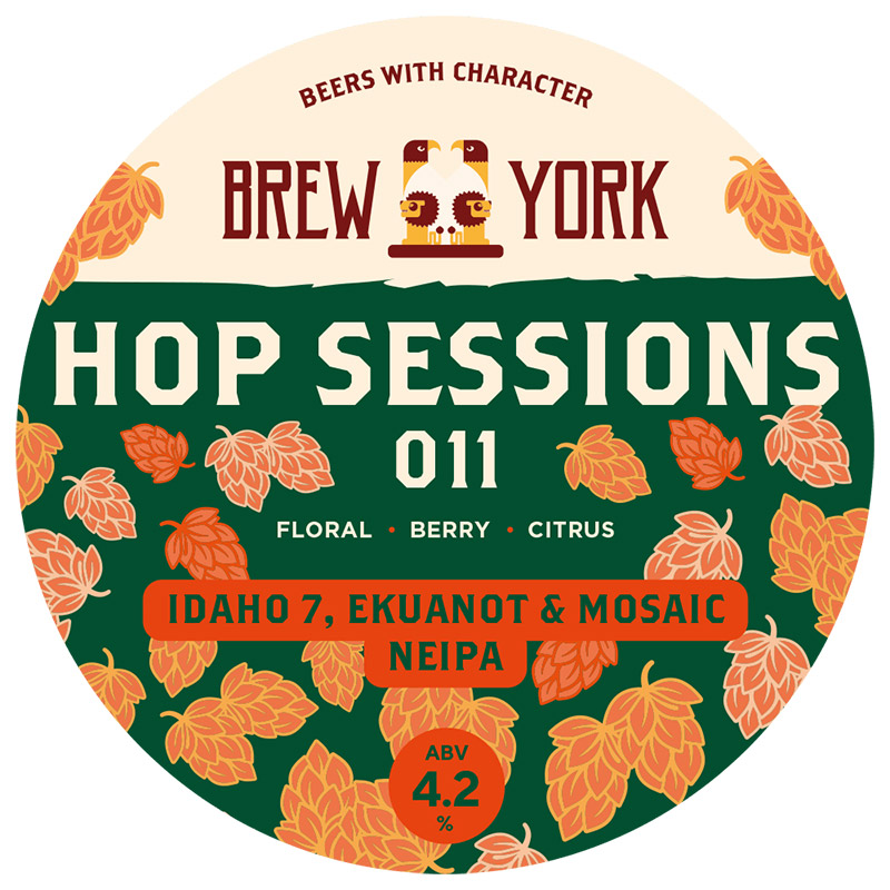 Brew York Hop Session 011 NEIPA Keg