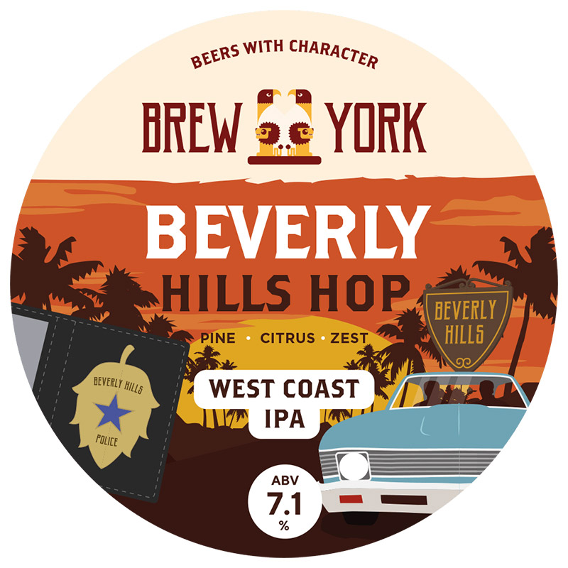 Brew York Beverly Hills Hop West Coast IPA Keg