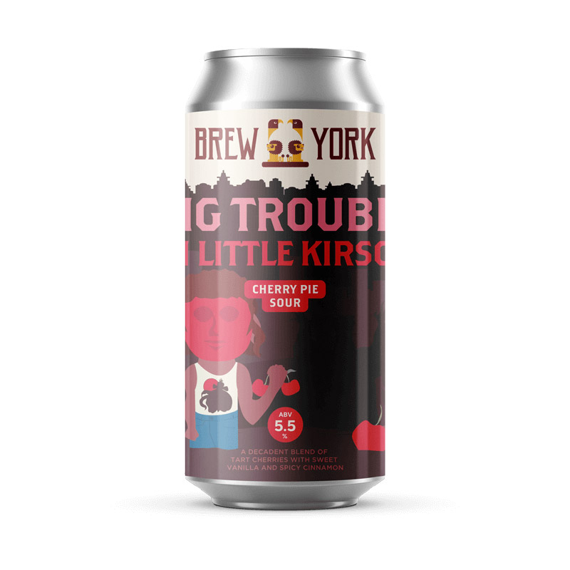 Brew York Big Trouble in Little Kirsch Cherry Pie Sour Cans