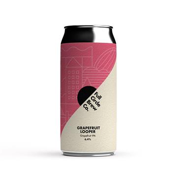 Full Circle Grapefruit Looper Grapefruit IPA Cans