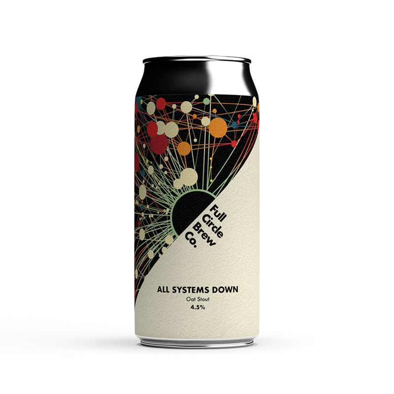 Full Circle All Systems Down Oat Stout Cans