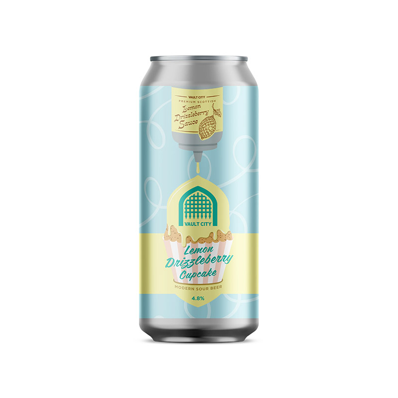 Vault City Lemon Drizzleberry Cupcake Cans