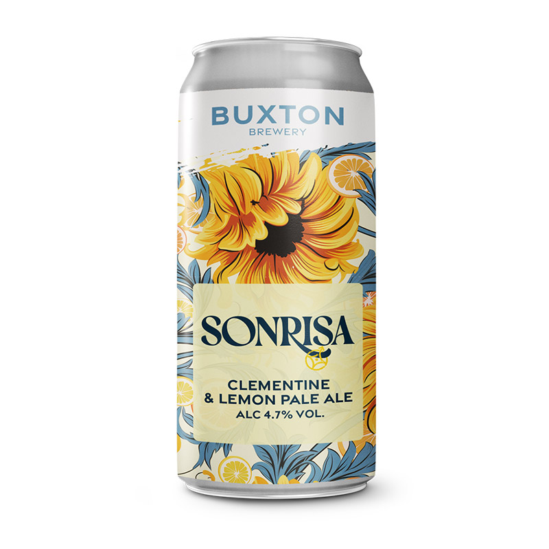 Buxton Sonrisa Clementine And Lemon Pale Ale Cans