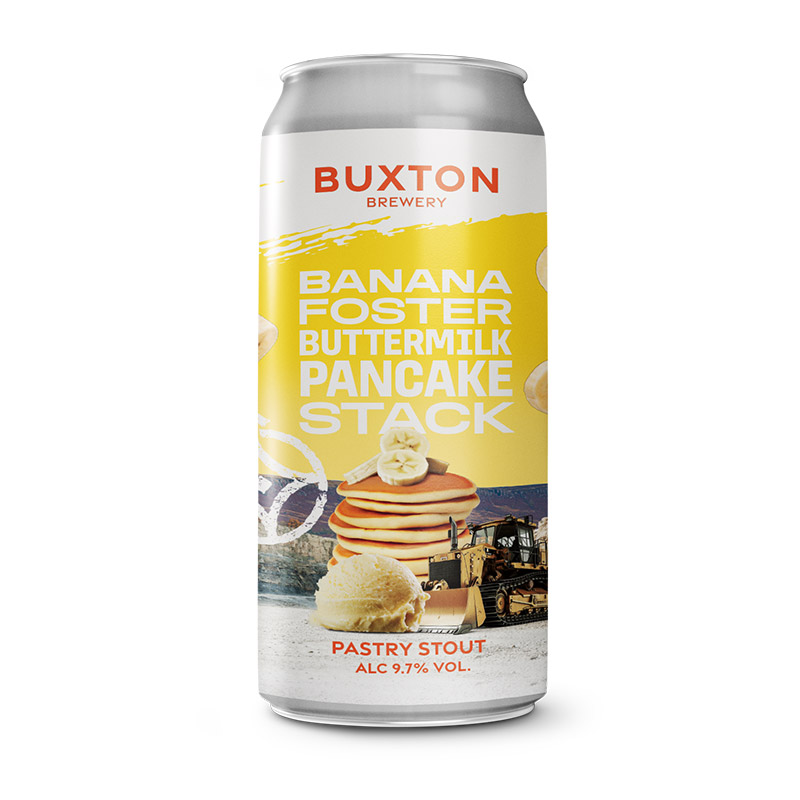 Buxton Banana Foster Pancake Stack Pastry Stout Cans