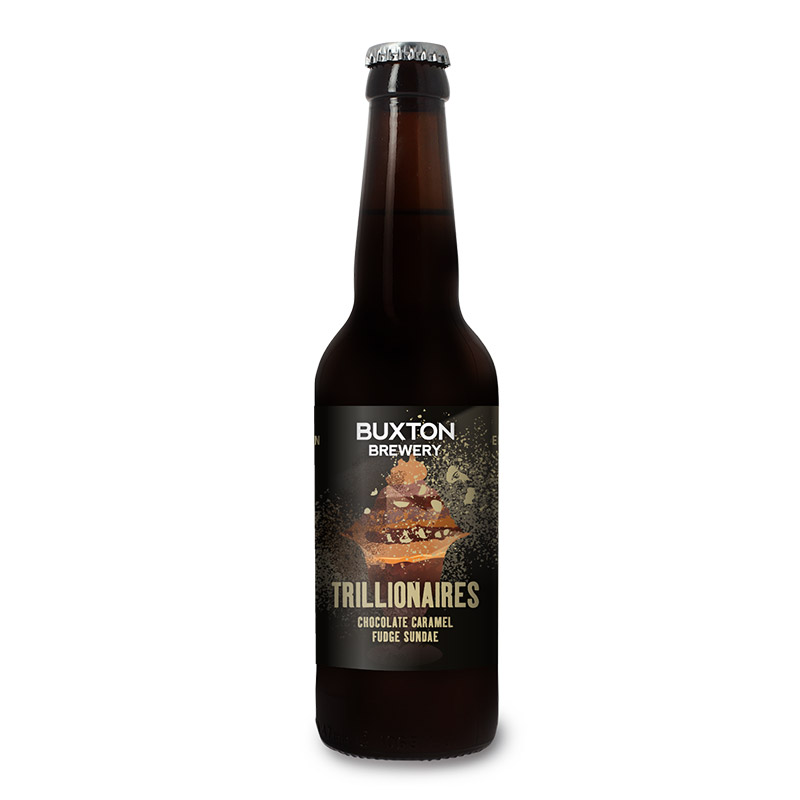 Buxton Trillionaires Chocolate Caramel Fudge Sundae Imperial Stout Bottles