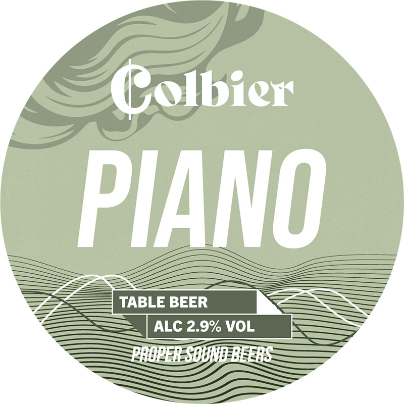 Colbier Piano Mini NEIPA Table Beer Keg