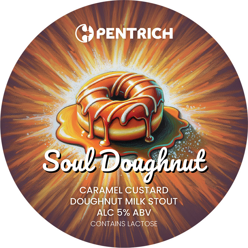 Pentrich Soul Doughnut Caramel Custard Doughnut Stout Keg