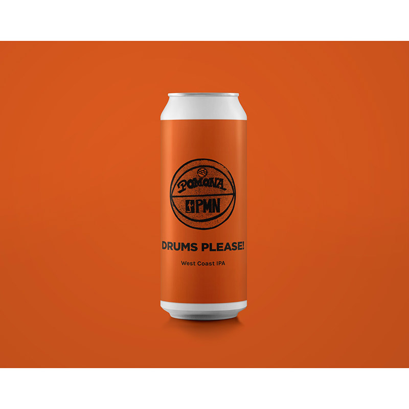 Pomona Island Drums Please! West Coast IPA Cans