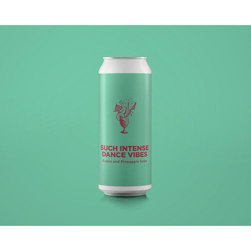 Pomona Island Such Intense Dance Vibes Pineapple & Guava Gose Cans