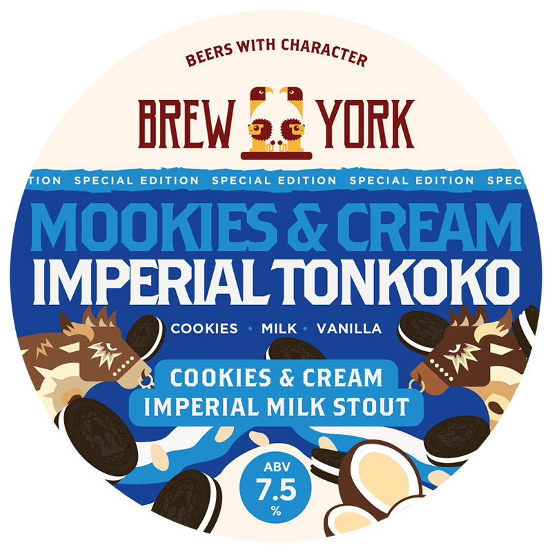 Brew York Mookies and Cream Imperial Stout Keg