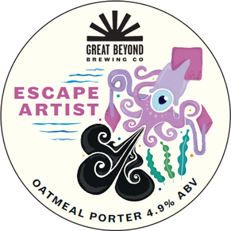 Great Beyond Escape Artist Oatmeal Porter Keg