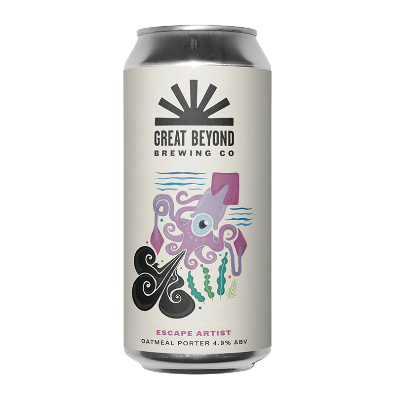 Great Beyond Escape Artist Oatmeal Porter 440ml Cans
