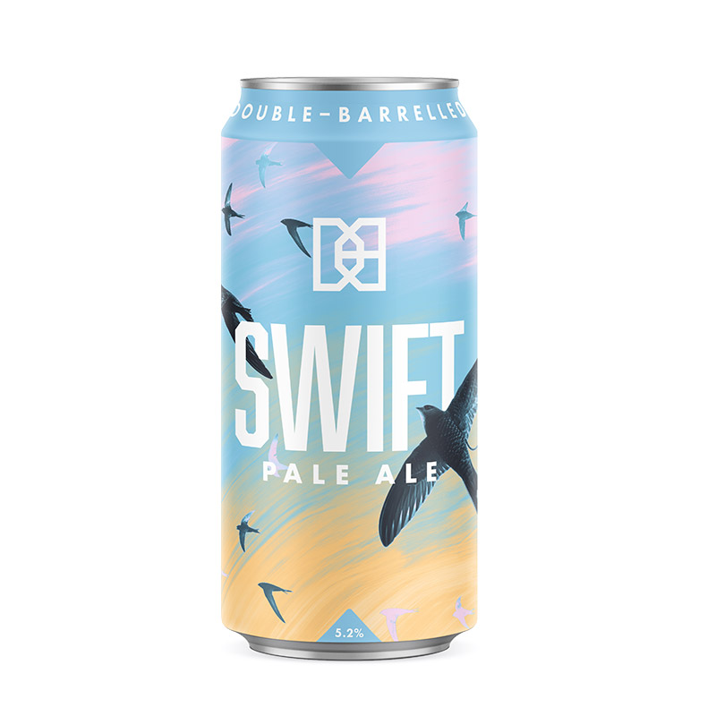 Double-Barrelled Swift Pale Ale Cans
