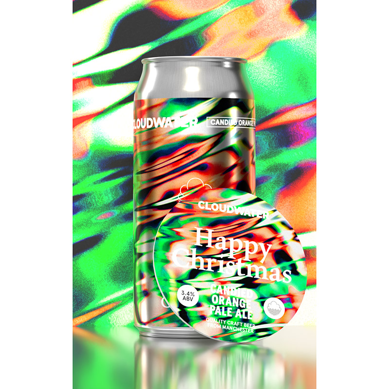 Cloudwater Happy Christmas Candied Orange Pale Ale 440ml Cans