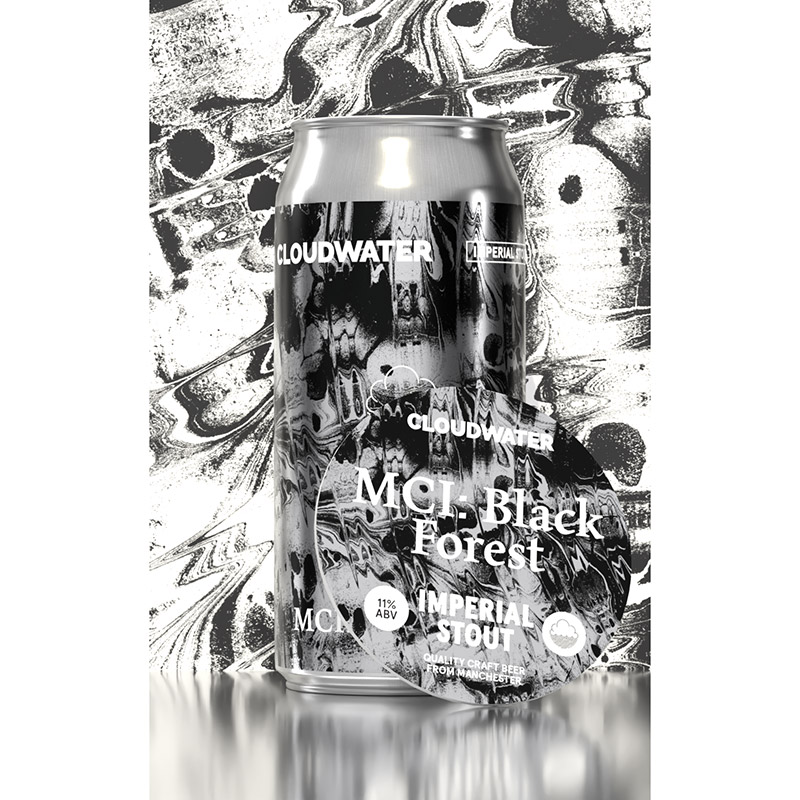 Cloudwater My Continuous Improvement Black Forest Imp Stout 440ml Cans