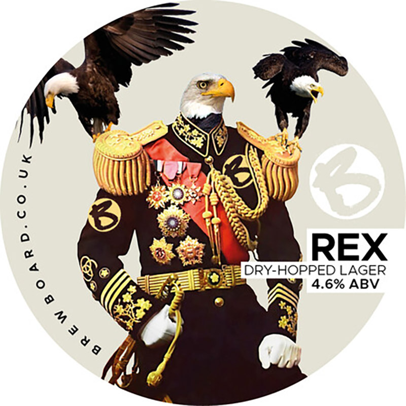 Brewboard Rex Dry Hopped Lager Keg