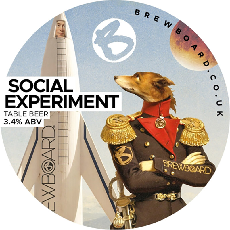 BrewBoard Social Experiment Table Pale Keg