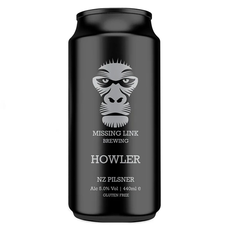 Missing Link Howler Gluten Free Pilsner Cans