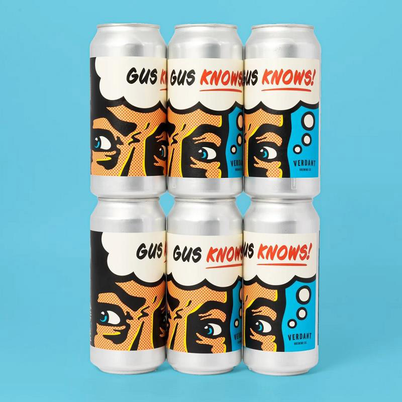 Verdant Gus Knows IPA Cans
