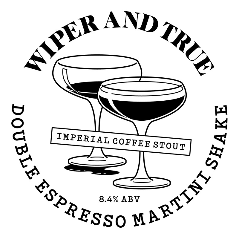 Wiper and True Espresso Martini Imperial Hard Shake Keg
