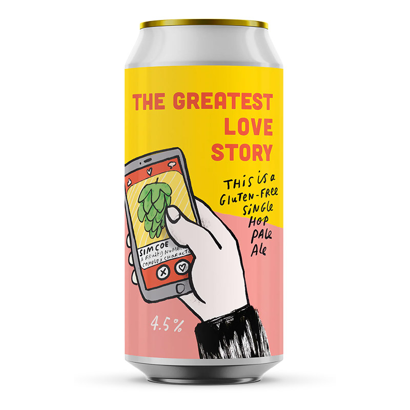 Pretty Decent The Greatest Love Story Gluten Free Pale Ale Cans