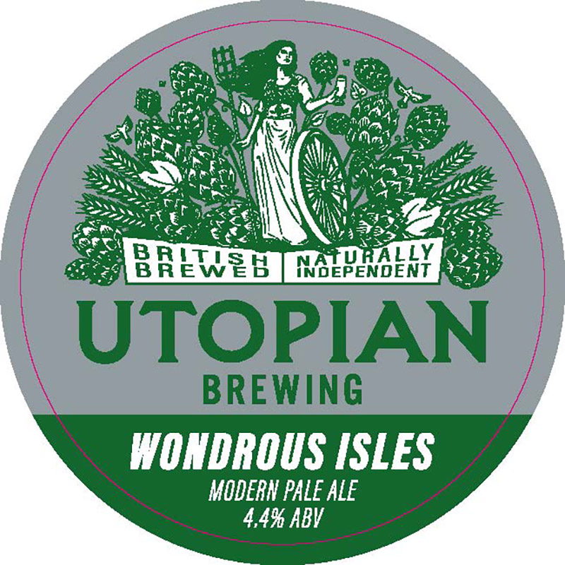 Utopian Wondrous Isles Modern Pale Ale Keg