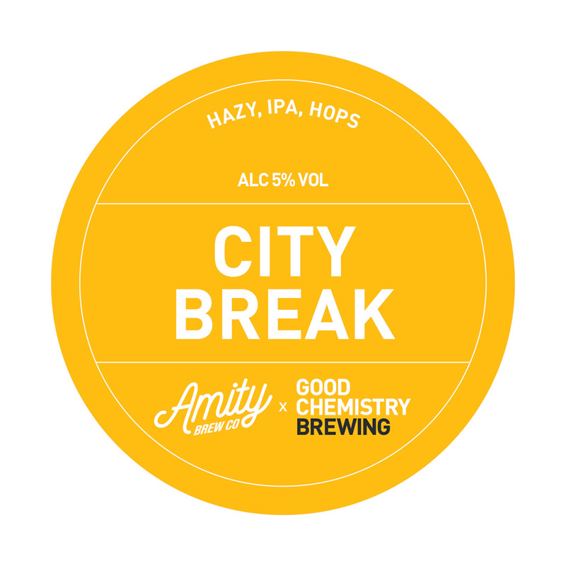 Good Chemistry X Amity Brew City Break IPA Keg