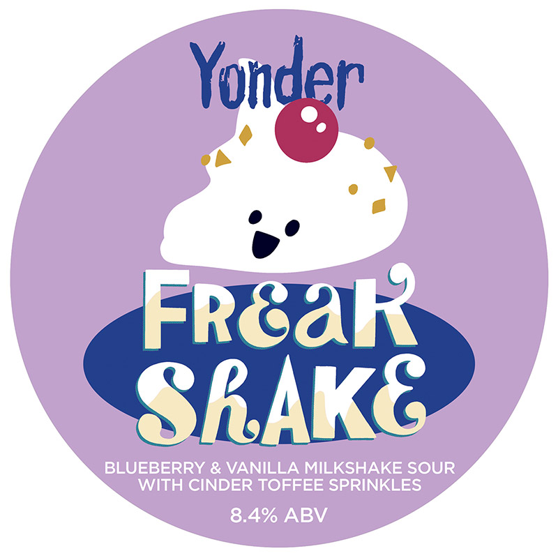 Yonder Blueberry Freak Shake Keg