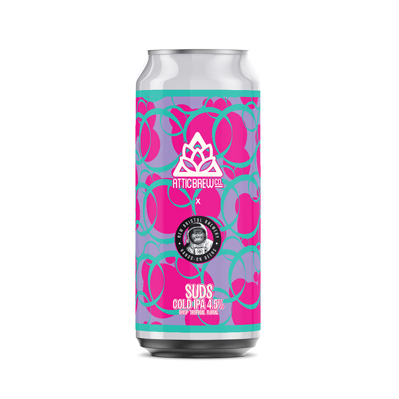 Attic X New Bristol Suds IPA Cans
