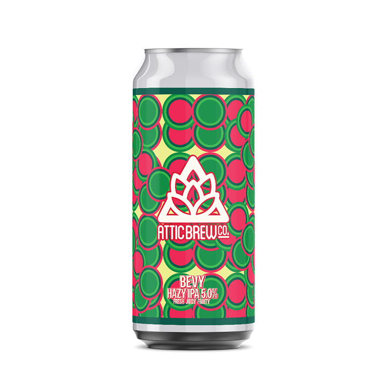 Attic Bevy Hazy IPA Cans