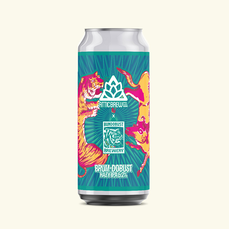Attic Brum-dobust Hazy IPA Cans