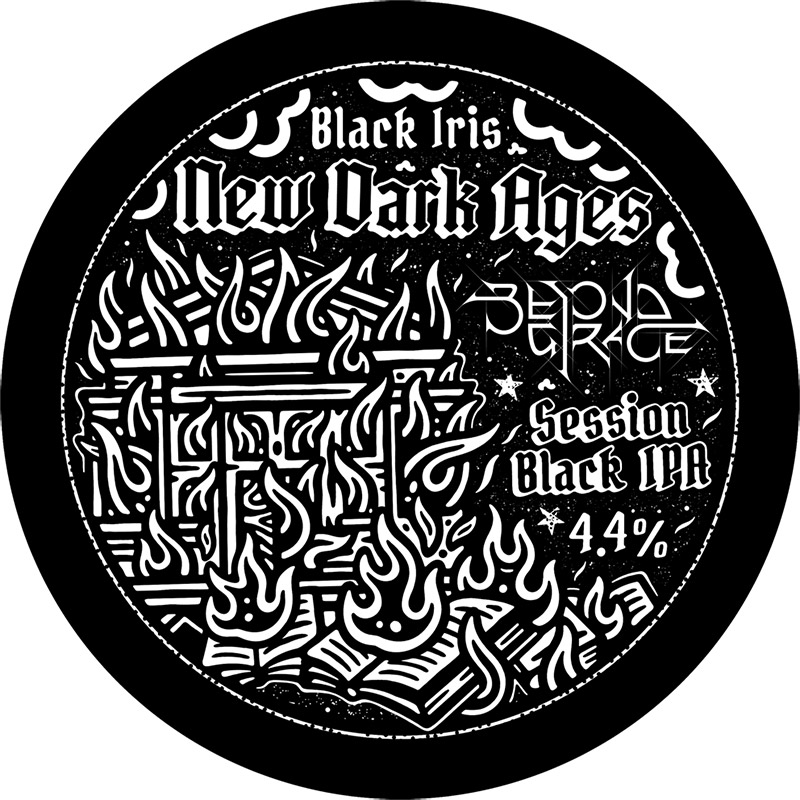 Black Iris X Beyond Grace New Dark Ages Session Black IPA Keg