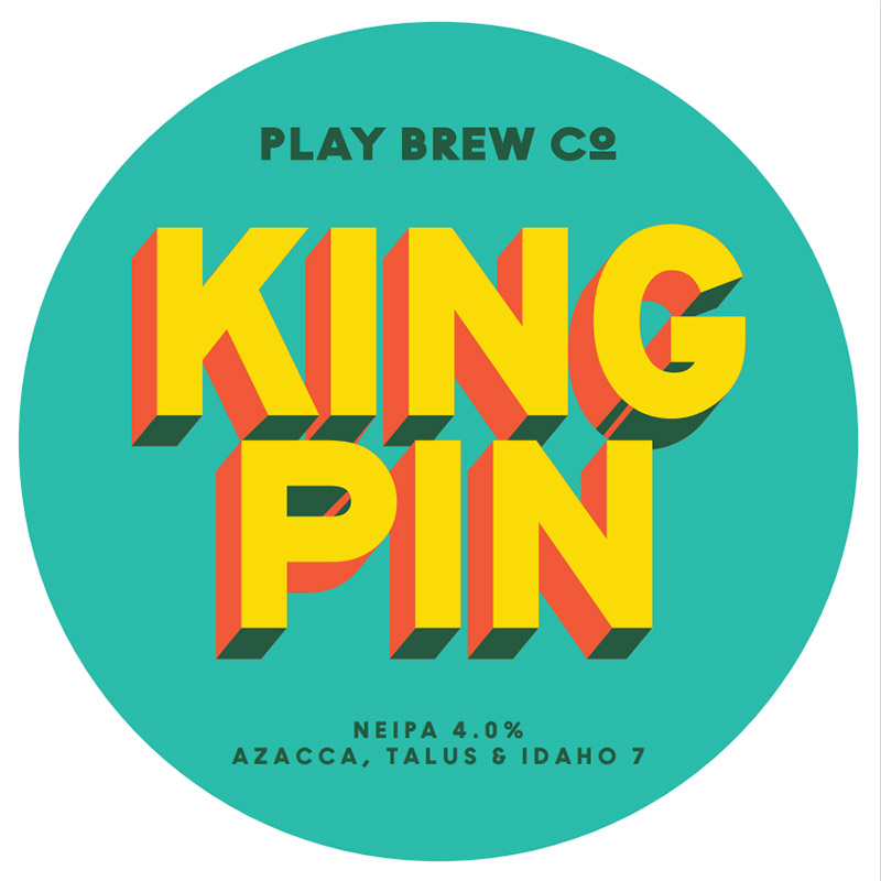 Play King Pin NE Pale/IPA Keg