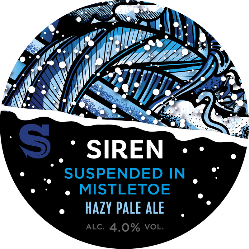 Siren Suspended in Mistletoe Hazy Pale Ale Keg