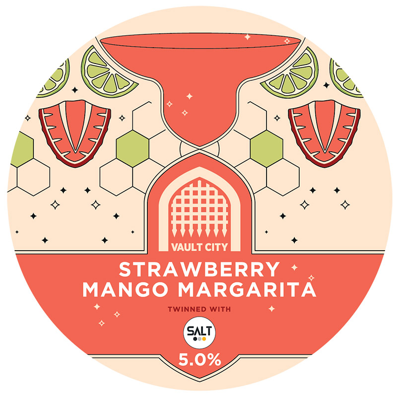 Vault City X Salt Strawberry Mango Margarita Keg