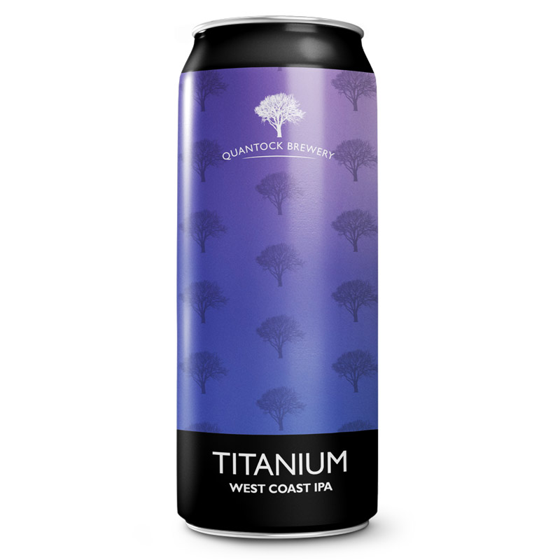 Quantock Titanium West Coast IPA Cans