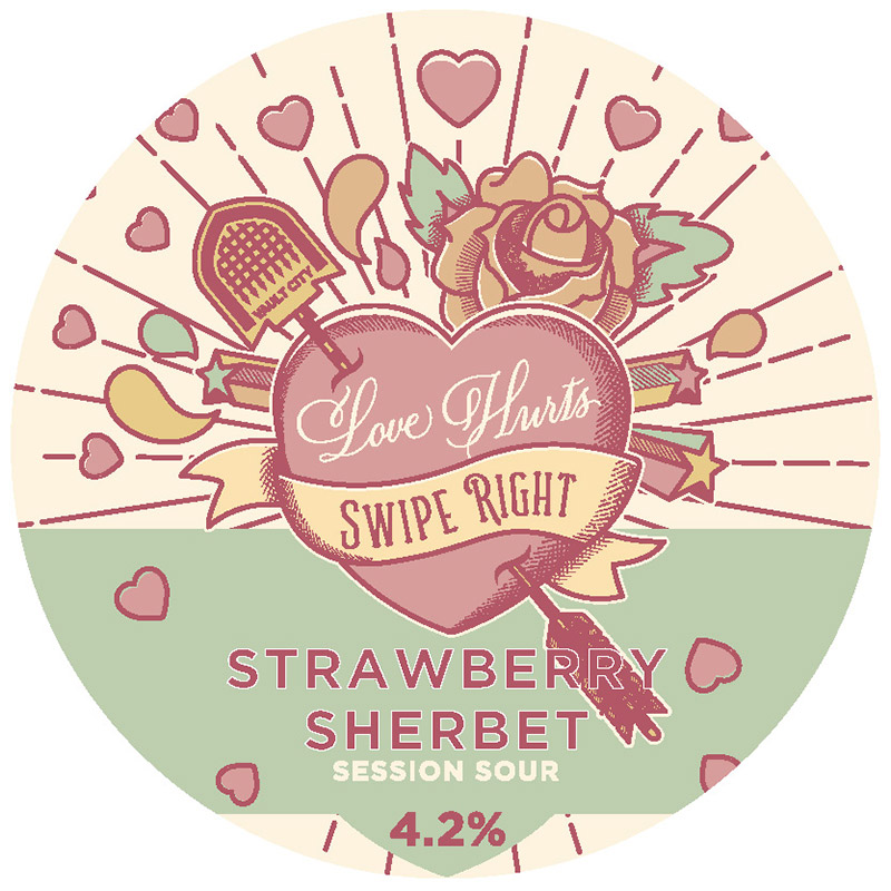 Vault City Love Hurts, Strawberry Session Sour Keg
