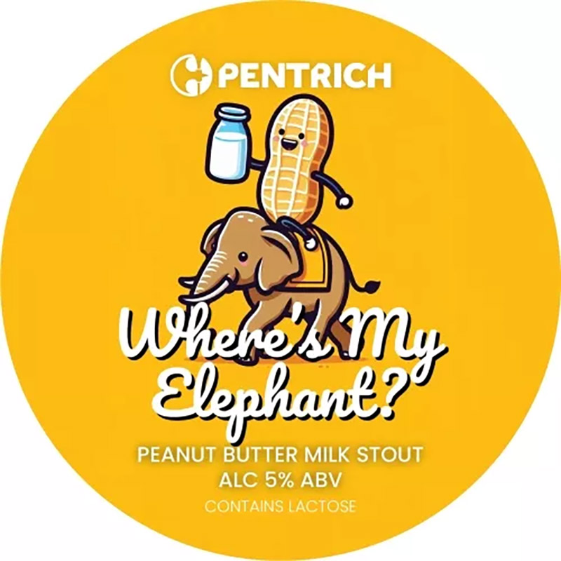 Pentrich Where's My Elephant Peanut Butter Milk Stout Keg