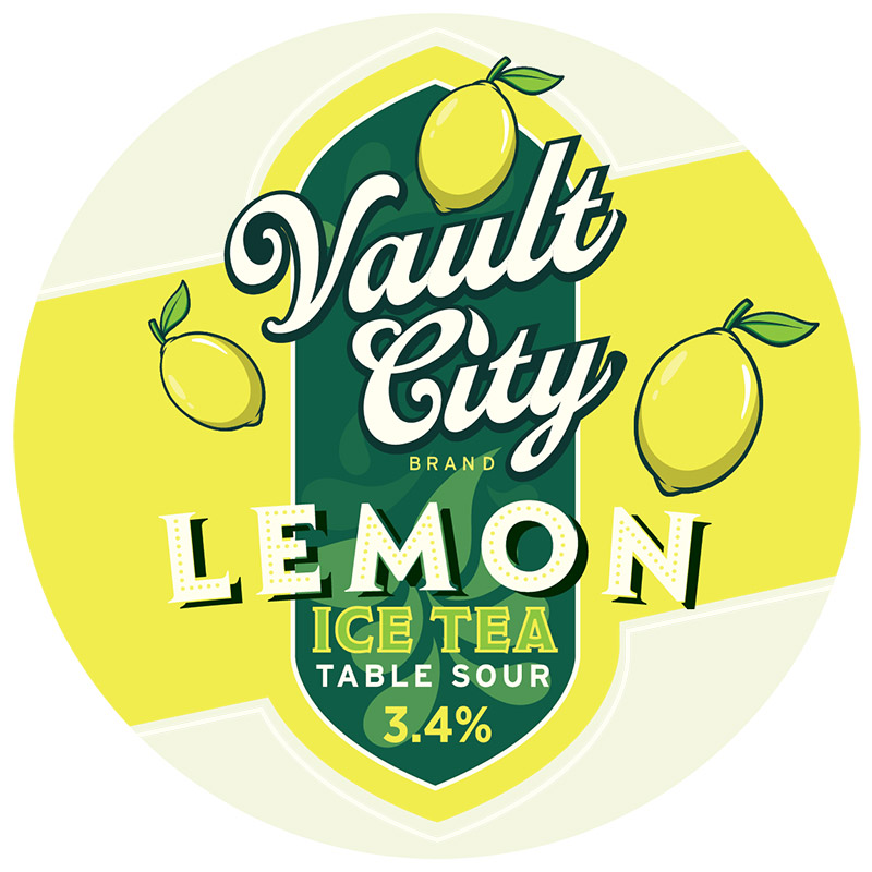 Vault City Lemon Ice Tea Table Sour Keg