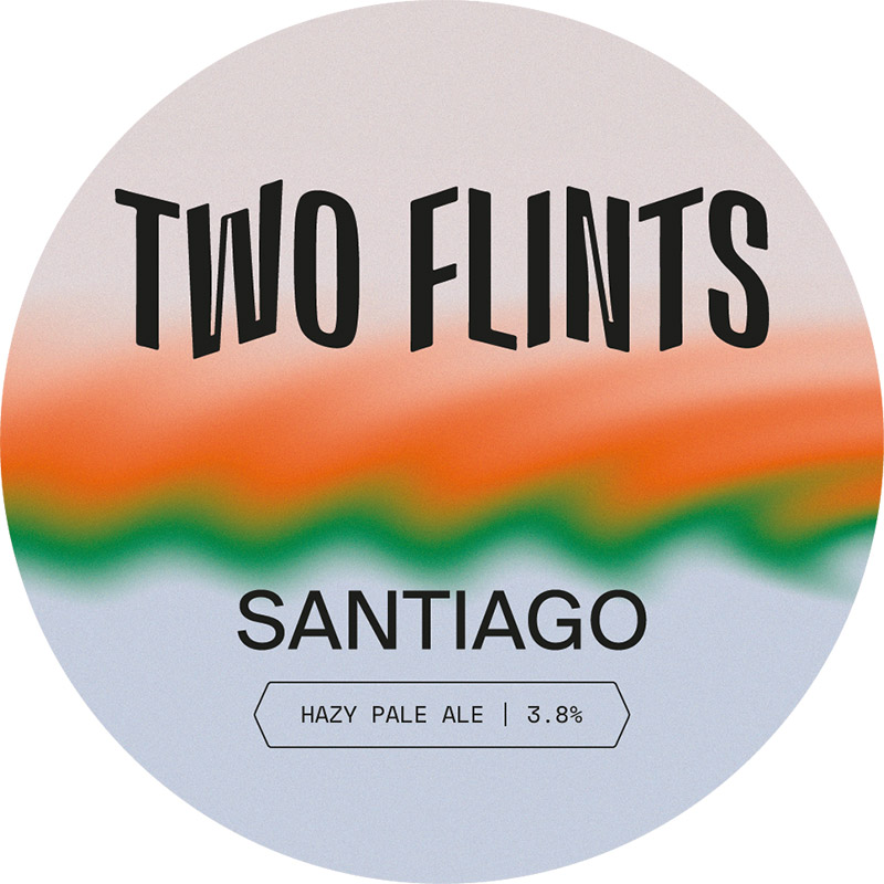 Two Flints Santiago Hazy Pale Ale Keg