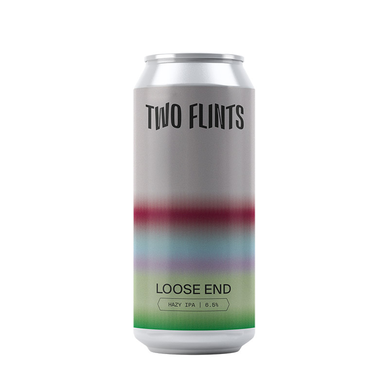 Two Flints Loose End Hazy IPA Cans