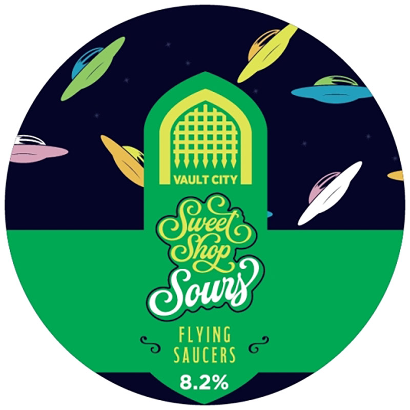 Vault City Sweet Shop Flying Saucers Keg