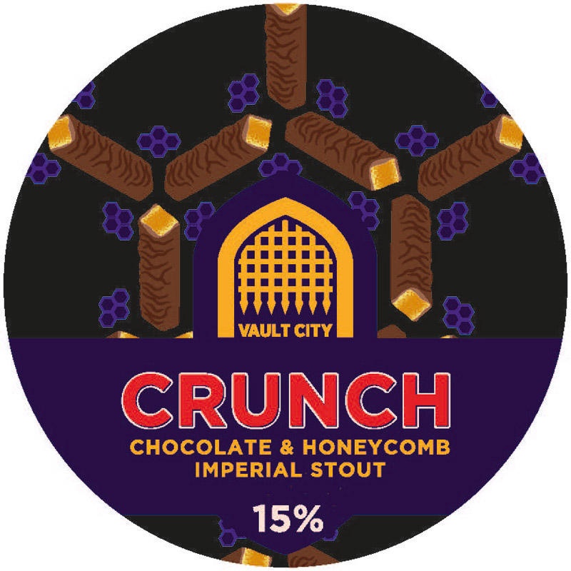 Vault City Crunch:Honeycomb and Chocolate Imperial Stout Keg