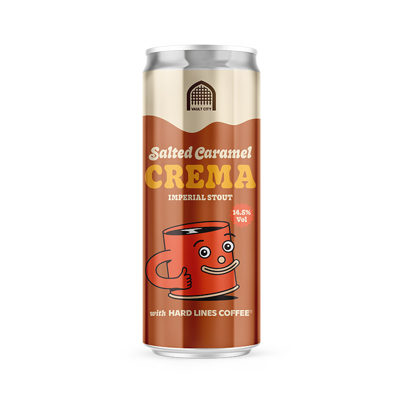 Vault City Salted Caramel Crema Cans