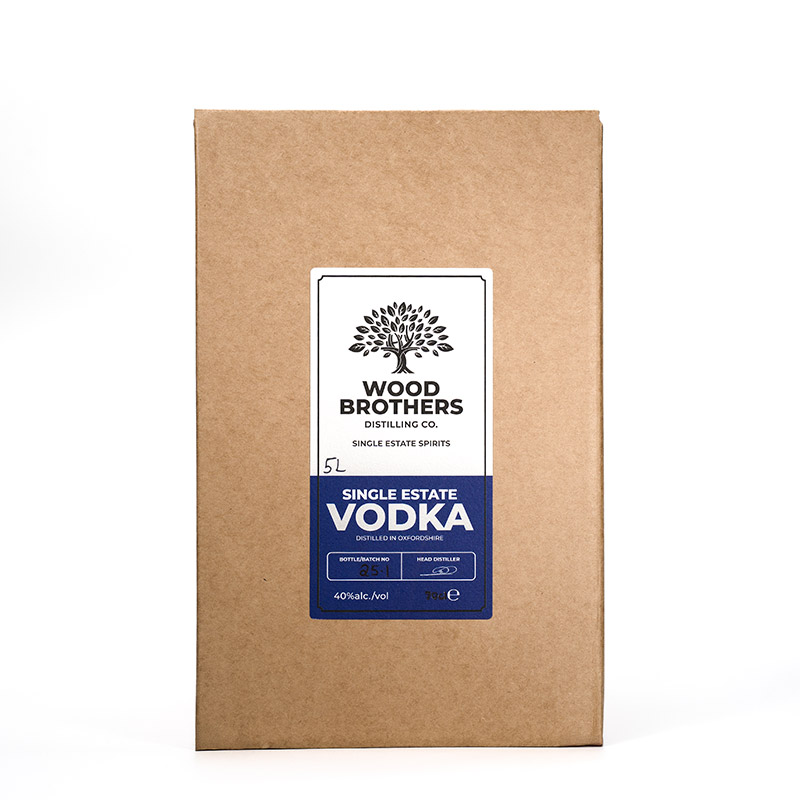 Wood Brothers House Vodka 5L Bag In Box