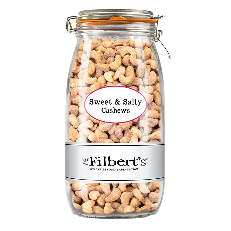 Mr Filbert's Sweet and Salty Cashews 1.5kg