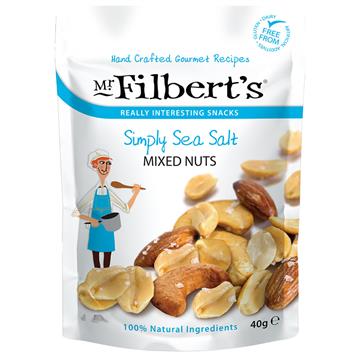 Mr Filbert's Simply Sea Salt Mixed Nuts 40g